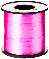 Unique Party Elegante nastro arricciacapelli magenta da 450 m, 1 rotolo di plastica di alta qualità, durevole, perfetto per ogni occasione
