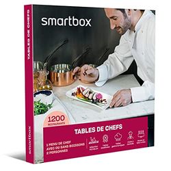 SMARTBOX - Coffret Cadeau Couple - Idée cadeau original - Expérience gourmande à deux : Dîner dans un restaurant gastronomique