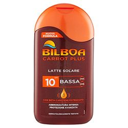 LATTE SOLARE Carrot Plus SPF 10 BASSA Bilboa, 200ml