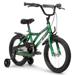 Huffy Pro Thunder 16" Bicicletta per bambini, 5-7 anni, verde