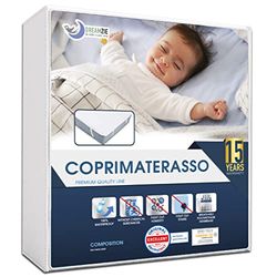 Dreamzie Coprimaterasso 70x190 cm - OEKO TEX - 4 Angoli Elastici - Impermeabile - Per Materasso 70 x 190 cm