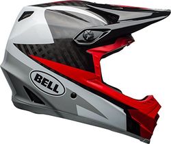 Bell Full-9 Fietshelm, Gloss Wit/Zwart/Hibiscus Rio, Large (57-59 cm)