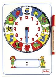 Eduplay Eduplay120129 Learning Manual Clock, 21 x 30 cm, Multi-Color