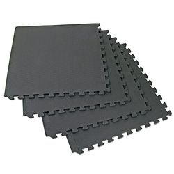 66Fit Interlocking - Protección de Esterilla, Color Negro