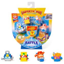 SUPERTHINGS KAZOOM POWER Battle – 5 Pack. Zawartość: 5 figurek Superthings (1 niespodzianka i 1 srebrny kapitan). Zestaw 1/6