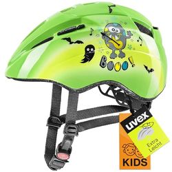 uvex kid 2 - lichte fietshelm voor kinderen - individueel passysteem - uitbreidbaar met led-licht - green - 46-52 cm