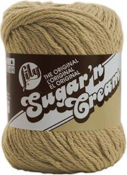 Lily+2 Lily Sugar'n Cream Fil à Tricoter, Jute, 2.5 oz