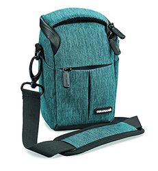 Cullmann Malaga Vario "100" - Borsa per fotocamera, 7 x 12 x 6 cm, colore: Blu