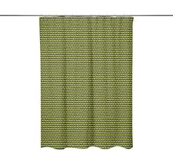 Bonamaison Digitally Printed Shower Curtain, 1 Piece 150x200 Cm - Designed And Manufactured in Turkey
