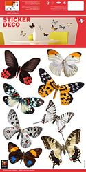 Plage 154578 Sticker Mural, Papillon, 1 Planche, 21 x 29,7 cm