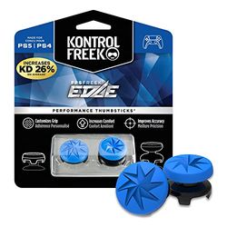 KontrolFreek FPS Freek Galaxy Blanco para Playstation 4 (PS4) y Playstation 5 (PS5) | Palillos de Pulgar de Rendimiento | 1 Talle Alto, 1 Tiro Medio | Blanco