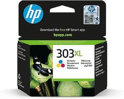 HP 303XL Tricromia, T6N03AE, Cartuccia Originale HP da 415 Pagine, ad Alta Capacità, Compatibile con Stampanti HP Tango e Tango X e HP Envy 6220, 6230, 6232, 6234, 7130, 7134 e 7830