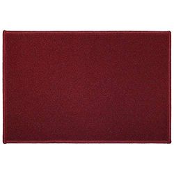 Dekorativ matta, fyrkantig, röd, 40 x 60 cm, röd, 40 x 60 cm