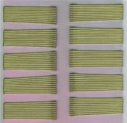 Efalock Chevalier Hair Clips 5 cm Gold (Pack of 100)