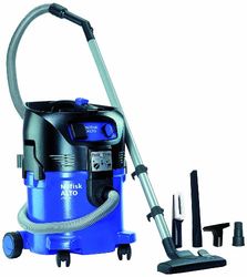 Nilfisk ATTIX industridammsugare 30–11 PC (industridammsugare/dammsugare 1 500 W, kabel 7,5 m, behållare 30 L, Push&Clean) 107413592, blå