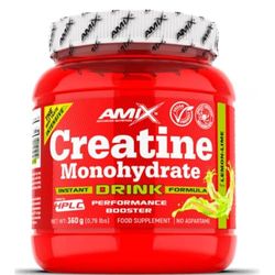 Amix Creatina Monohidrato Powder Drink 360 gr - Mejora el Rendimiento Deportivo - Aumenta la Masa Muscular - Perfecta para Deportistas - Sabor Cola