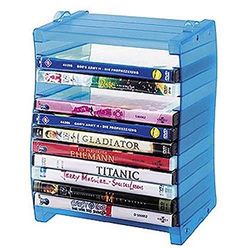 Hama DVD-Rack 12, iMac-Blueberry