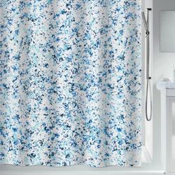 Spirella Rideau de Douche Polyester Vision 180x180cm Bleu