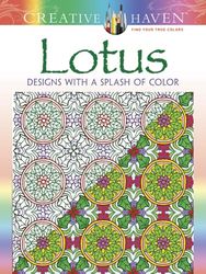 Creative Haven Lotus: Designs with a Splash of Color