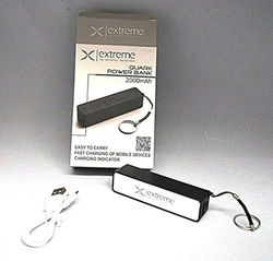 ESPERANZA Cargador Marca Modelo XMP101K Power Bank 2000mAh Quark Black Extreme