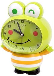 levitantes Reloj Despertador Infantil Rana con luz LED, Sonido Suave y diseño Colorido, Ayudar a los niños a despertarse Felices.