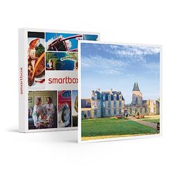 Smartbox - Coffret Cadeau Femme Homme - Séjour gastronomique au château pour Un Duo Bon Vivant - idée Cadeau - 1 dîner gastronomique et 1 Nuit au château avec Petit-déjeuner pour 2 Personnes