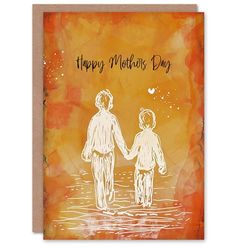 Artery8 Mother's Day Greeting Card Mum of Boys From Both of Us For Mum