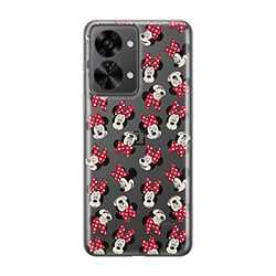 Ert Group Funda para teléfono móvil Oneplus Nord 2T 5G Original y con Licencia Oficial de Disney con diseño Minnie 001 Adaptada a la Forma del teléfono móvil, parcialmente Transparente