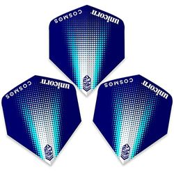 Unicorn Darts Cosmos Comet Ultrafly - Dardos, Unisex Adulto, 68977, Blue/Silver, Big Wing