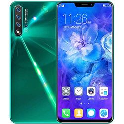 STARLIGHT Smartphone, Sistema Operativo Android 9.1 6.2 Pulgadas LIU Haiping TeléFono MóVil MáQuina De Huellas Digitales Smartphone De Ocho NúCleos Nowa6 Green