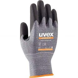 uvex Guanto Antitaglio, Unisex 8, Antricite/Grigio