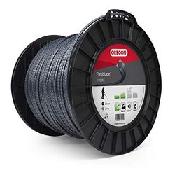 Oregon Flexiblade Serrated Heavy Duty Trimmer Line for Brambles and Undergrowth, Nylon Lines for Heavy Duty Strimmer Work - 2.5 mm x 281 m Long Spool (111086E)