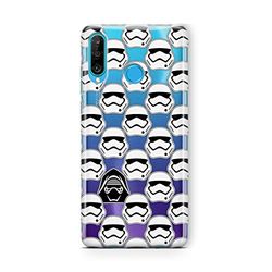 ERT GROUP mobile phone case for Huawei P30 Lite original and officially Licensed Star Wars pattern 020 optimally adapted to the shape of the mobile phone, partially transparent