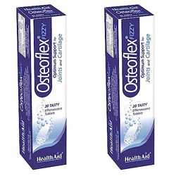 HealthAid OsteoFlex Fizz Effervescent - 20 Tablets (Pack of 2)