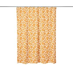 Bonamaison Digitally Printed Shower Curtain, 1 Piece 150x200 Cm - Designed And Manufactured in Turkey