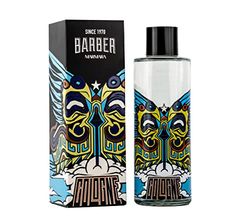 BARBER MARMARA PUERTO RICO Limited Edition Eau de Cologne 500 ml | Herrdoftvatten glasflaska | presentförpackning | Herrparfym | Aftershave män | Cologne barber | 8% doftolja