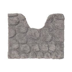 Sealskin Pebbles Alfombra para inodoro 50x60 cm Algodón Gris