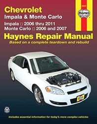 Haynes Chevrolet Impala & Monte Carlo: All Chevrolet Impala Models 2006 Through 2011, All Chevrolet Monte Carlo Models 2006 and 2007