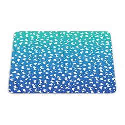 Bonamaison, Tapis de Souris Rectangle Imprimé Numériquement, Fond Antidérapant, pour Bureau et Maison, Taille: 22x18cm