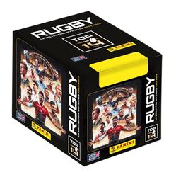 Panini RUGBY TOP 14 2023-2024 Box med 50 fickor med 5 klistermärken + 1 kort