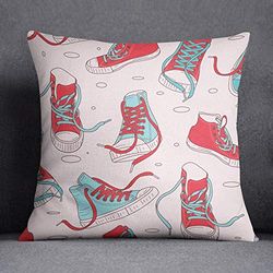 Questo Casa Funda de cojín Decorativa, Funda de cojín, decoración del hogar, para sofá, cafetería, tamaño: 45 x 45 cm, diseñada y Fabricada en la Türkiye