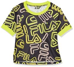 VR 46 Cropped AOP Rząd Vr46 Riders Academy T-Shirt Damski (1)
