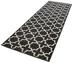 Hanse Home Glam Tappeto Passatoia 80 x 300 cm Tappeto Passatoia Morbido A Pelo Corto Geometrico Design Runner per corridoio, Camera da Letto, cameretta dei Bambini, Bagno, Soggiorno e Cucina, Colore