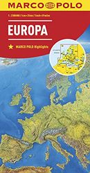 Europe Marco Polo Map: Wegenkaart Schaal 1 : 2.500.000