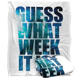 SHARK WEEK: TELEVISION SERIES Silky Touch Super Soft Throw Blanket 152 x 127 cm