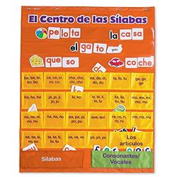 Learning Resources El Centro de las Silabas - Tabla de bolsillo