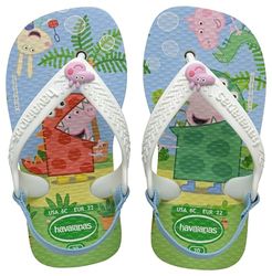 Havaianas Baby Peppa Pig, Sandali, White, 17/18 EU