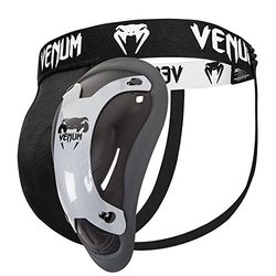 Venum Competitor supporter met diepe bescherming, maat: M, kleur: zwart-zilver