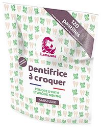 Zentifrice i piller à croquer - Poudre d'ortie et arôme menthe - Krok med 120 piller