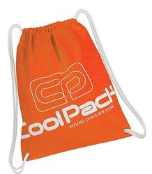 Coolpack Sprint Orange, Sac de Sport à Cordon Unisex Kids, Taille Unique